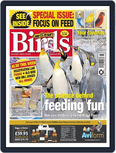 Cage & Aviary Birds March 13th, 2024 Digital Back Issue Cover