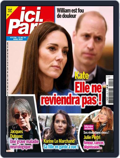 Ici Paris March 13th, 2024 Digital Back Issue Cover