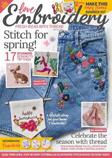 Love Embroidery March 13th, 2024 Digital Back Issue Cover