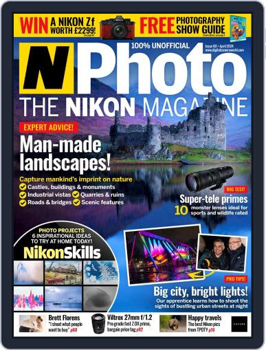 N-photo: The Nikon April 1st, 2024 Digital Back Issue Cover