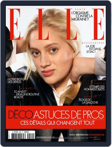 Elle France March 14th, 2024 Digital Back Issue Cover