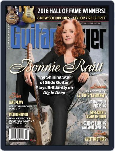 Guitar Player November 1st, 2016 Digital Back Issue Cover
