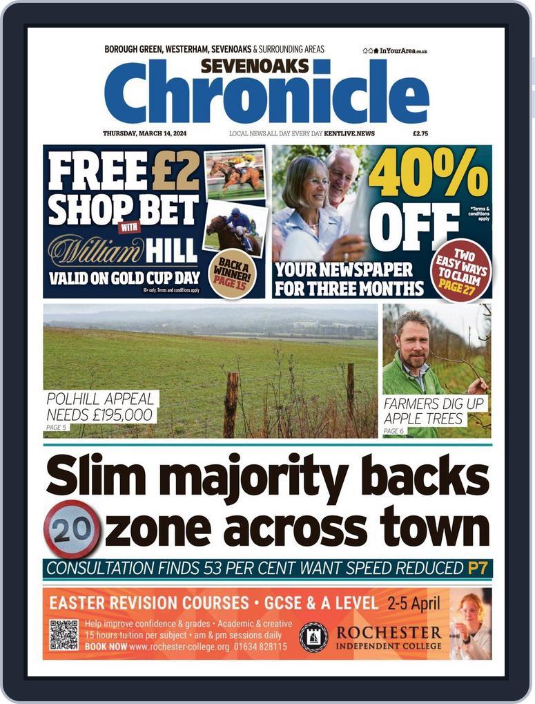Sevenoaks Chronicle (Digital) Subscription