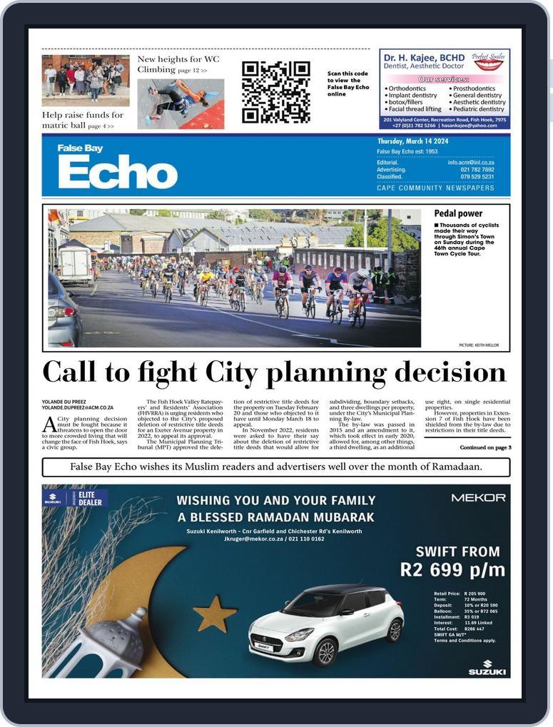 False Bay Echo (Digital) Subscription