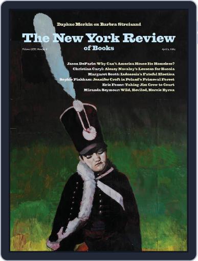 The New York Review of Books April 4th, 2024 Digital Back Issue Cover