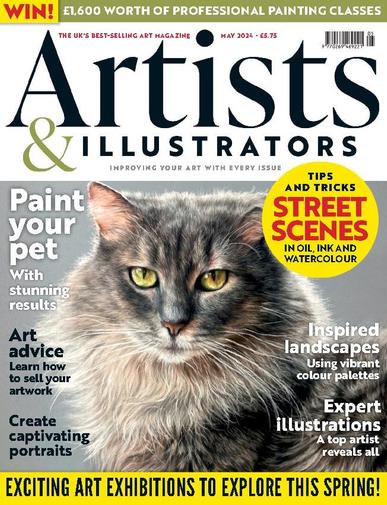 Artists & Illustrators May 1st, 2024 Digital Back Issue Cover