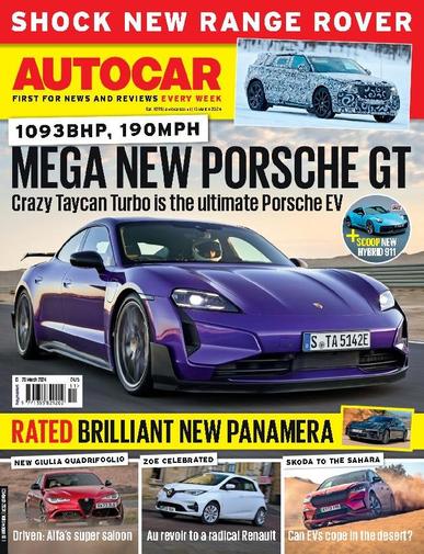 Autocar March 13th, 2024 Digital Back Issue Cover