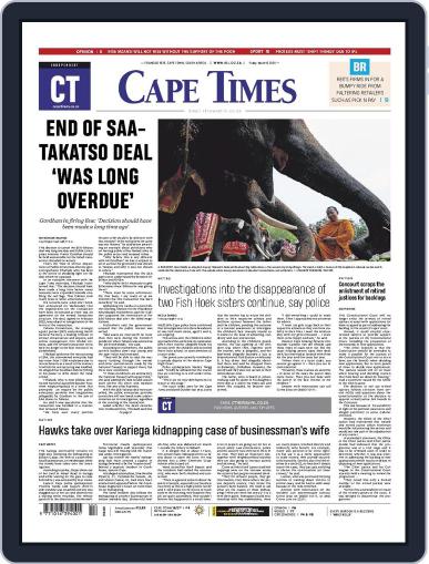 Cape Times March 15th, 2024 Digital Back Issue Cover