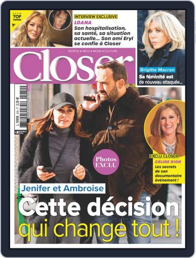 Closer France March 15th, 2024 Digital Back Issue Cover