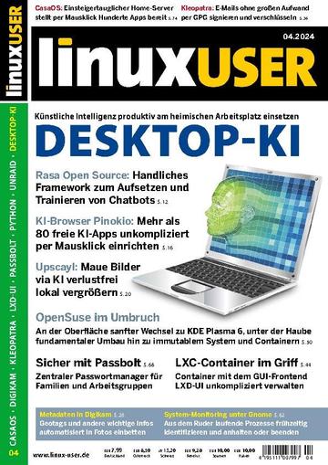 LinuxUser March 15th, 2024 Digital Back Issue Cover