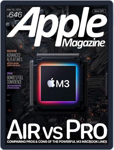 Apple March 15th, 2024 Digital Back Issue Cover