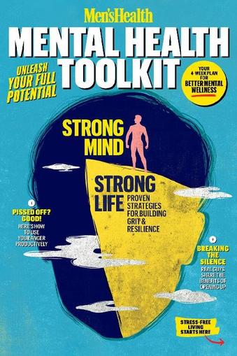 Men's Health Mental Health Tool Kit March 7th, 2024 Digital Back Issue Cover