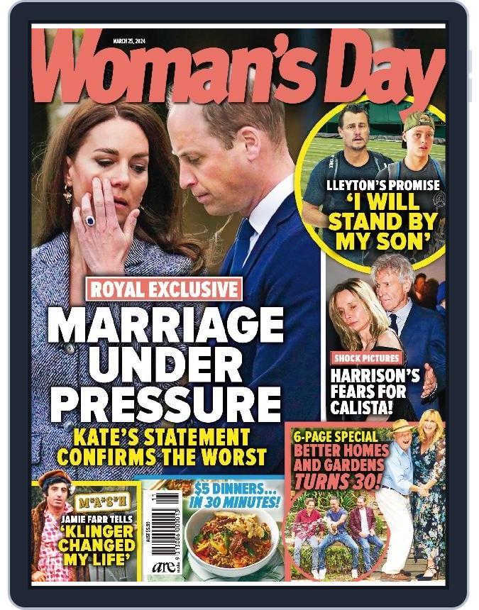 Woman's Day Australia (Digital) Subscription                    March 18th, 2024 Issue