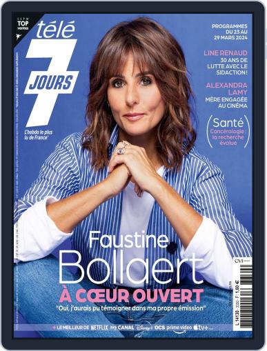 Télé 7 Jours March 18th, 2024 Digital Back Issue Cover