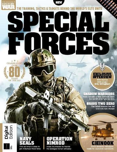 History of War Special Forces March 13th, 2024 Digital Back Issue Cover