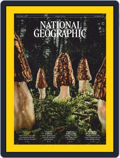 National Geographic April 1st, 2024 Digital Back Issue Cover