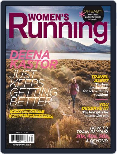 Women's Running May 1st, 2018 Digital Back Issue Cover