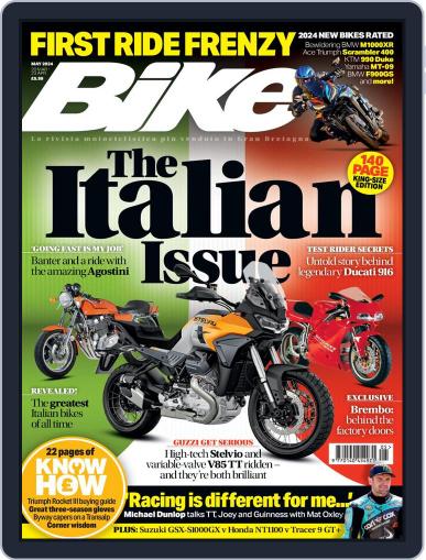 BIKE United Kingdom May 1st, 2024 Digital Back Issue Cover