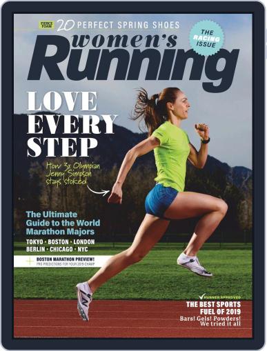 Women's Running March 1st, 2019 Digital Back Issue Cover