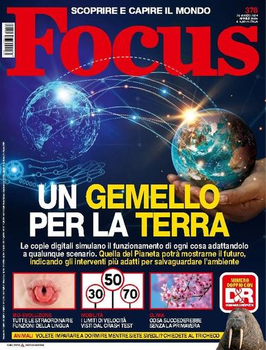 Focus Italia April 1st, 2024 Digital Back Issue Cover