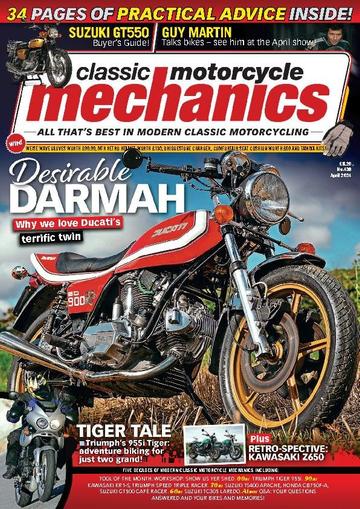 Classic Motorcycle Mechanics April 1st, 2024 Digital Back Issue Cover