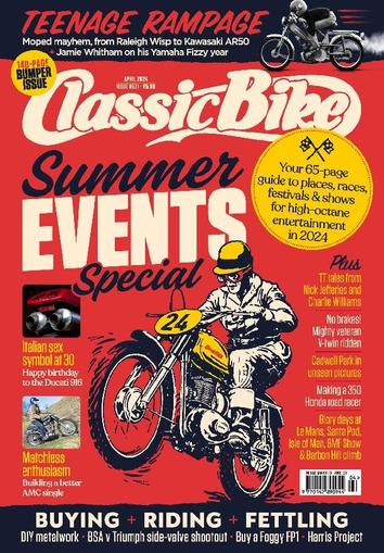 Classic Bike March 20th, 2024 Digital Back Issue Cover