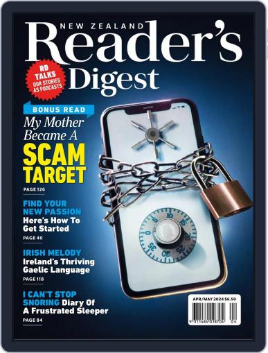 Reader’s Digest New Zealand April 1st, 2024 Digital Back Issue Cover