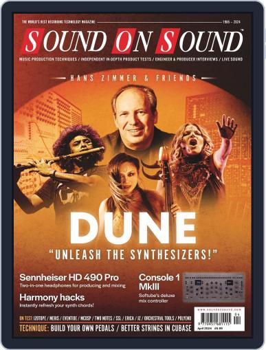 Sound On Sound UK April 1st, 2024 Digital Back Issue Cover