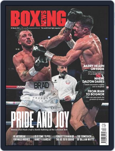 Boxing News March 21st, 2024 Digital Back Issue Cover