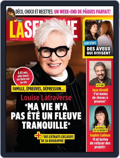La Semaine March 29th, 2024 Digital Back Issue Cover