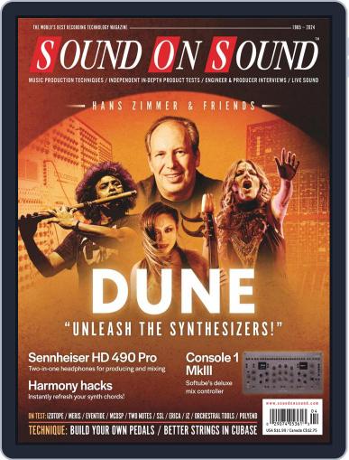 Sound On Sound USA April 1st, 2024 Digital Back Issue Cover