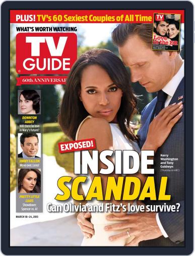Tv Guide March 14th, 2013 Digital Back Issue Cover