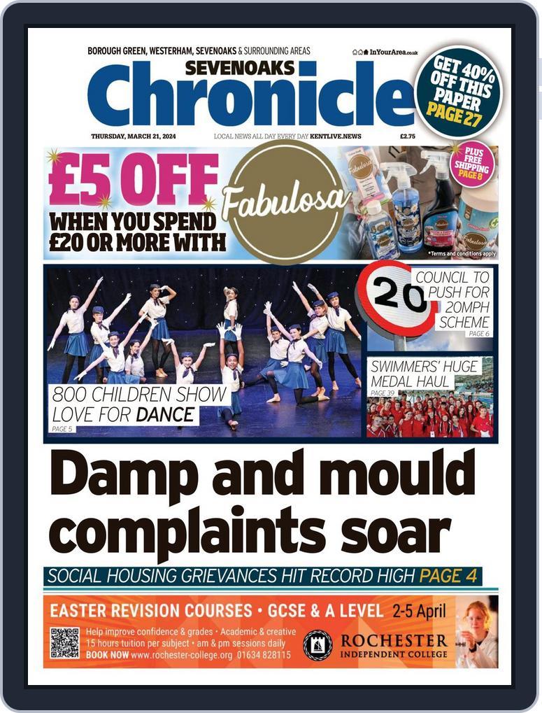 Sevenoaks Chronicle (Digital) Subscription