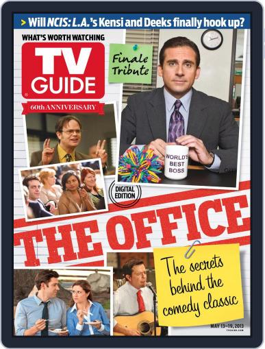 Tv Guide May 9th, 2013 Digital Back Issue Cover