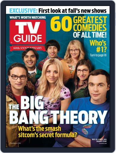 Tv Guide May 16th, 2013 Digital Back Issue Cover