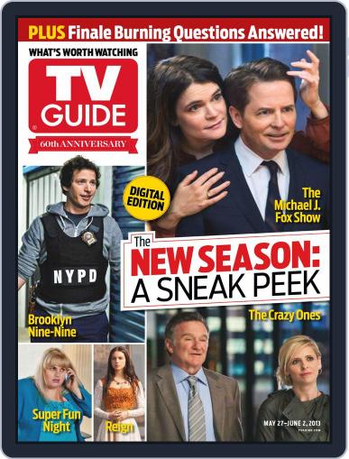Tv Guide May 23rd, 2013 Digital Back Issue Cover