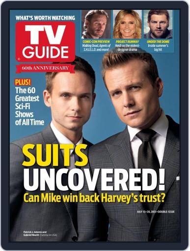 Tv Guide July 11th, 2013 Digital Back Issue Cover