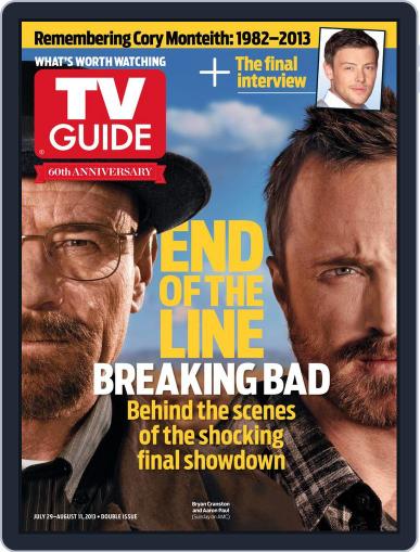 Tv Guide July 25th, 2013 Digital Back Issue Cover