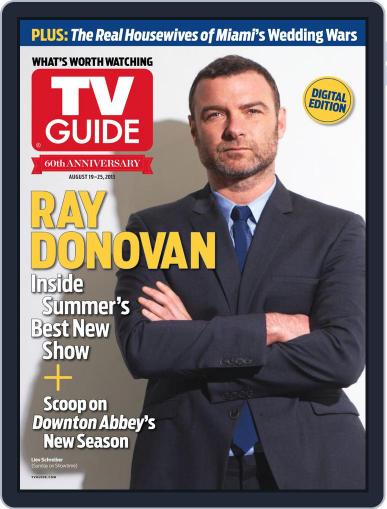 Tv Guide August 15th, 2013 Digital Back Issue Cover