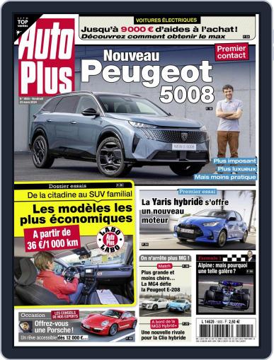Auto Plus France March 22nd, 2024 Digital Back Issue Cover