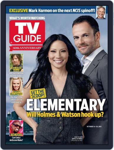 Tv Guide October 10th, 2013 Digital Back Issue Cover