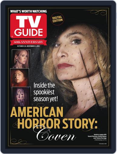Tv Guide October 24th, 2013 Digital Back Issue Cover