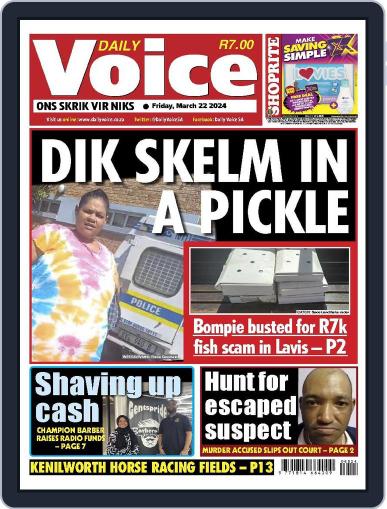 Daily Voice March 22nd, 2024 Digital Back Issue Cover