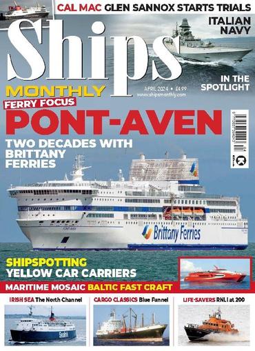 Ships Monthly April 1st, 2024 Digital Back Issue Cover