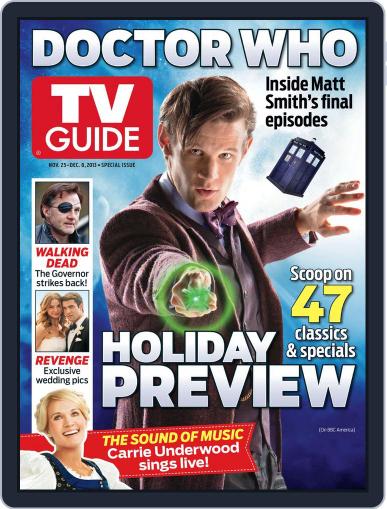 Tv Guide November 21st, 2013 Digital Back Issue Cover