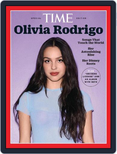TIME Olivia Rodrigo March 14th, 2024 Digital Back Issue Cover