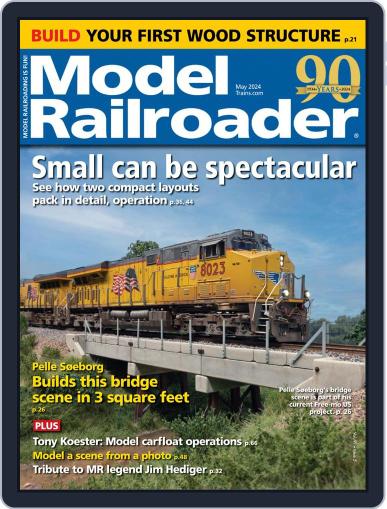 Model Railroader May 1st, 2024 Digital Back Issue Cover
