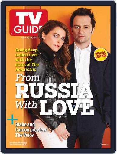 Tv Guide February 20th, 2014 Digital Back Issue Cover