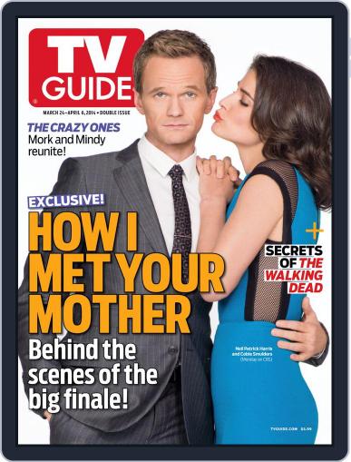 Tv Guide March 20th, 2014 Digital Back Issue Cover