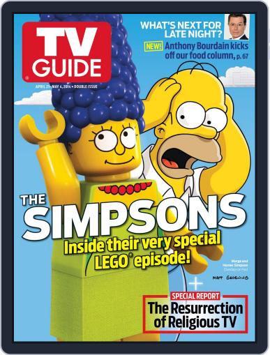 Tv Guide April 17th, 2014 Digital Back Issue Cover